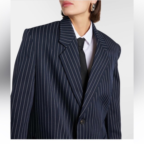 The Frankie Shop Jackets & Blazers - The Frankie Shop Aiden pinstripe twill blazer